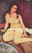 Amedeo Modigliani Sitzender Akt oil painting artist